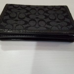 Coach card holder wallet